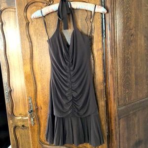 BCBGMaxAzria Brown Mini Dress Size XS